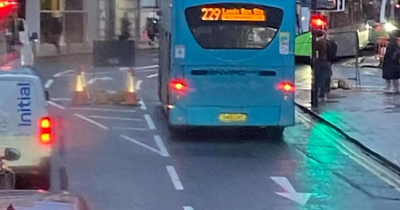 Arriva apologises after Leeds bus caught driving wrong way