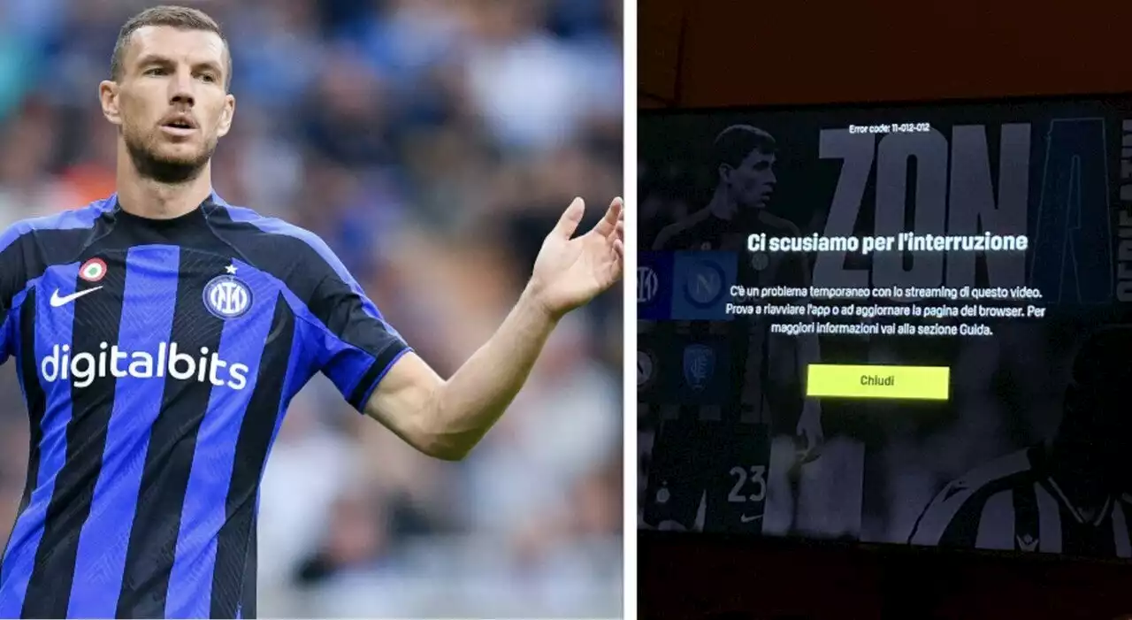 Dazn non funziona durante Inter-Napoli, scattano i rimborsi agli abbonati: ecco come