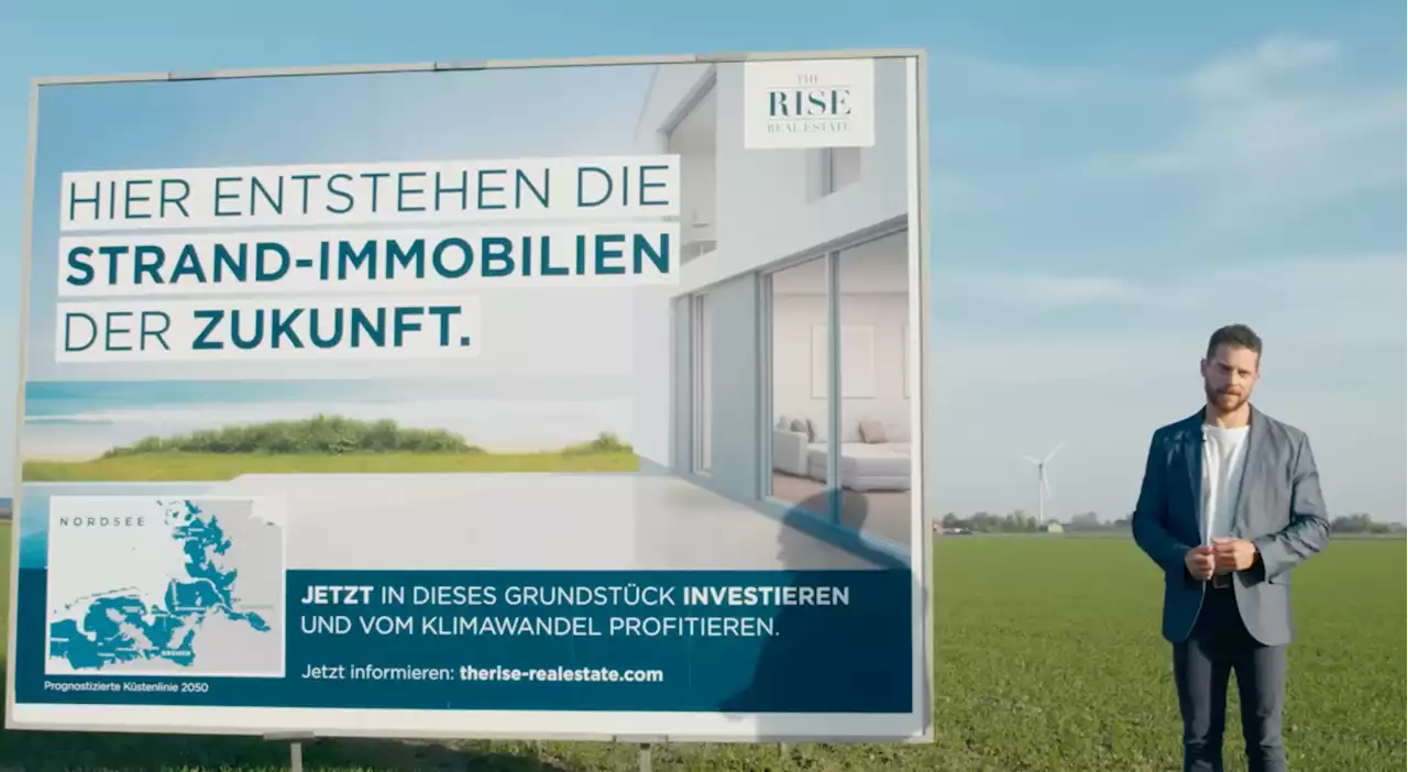 Wetten auf steigenden Meeresspiegel? Immobilienmakler provoziert im Netz