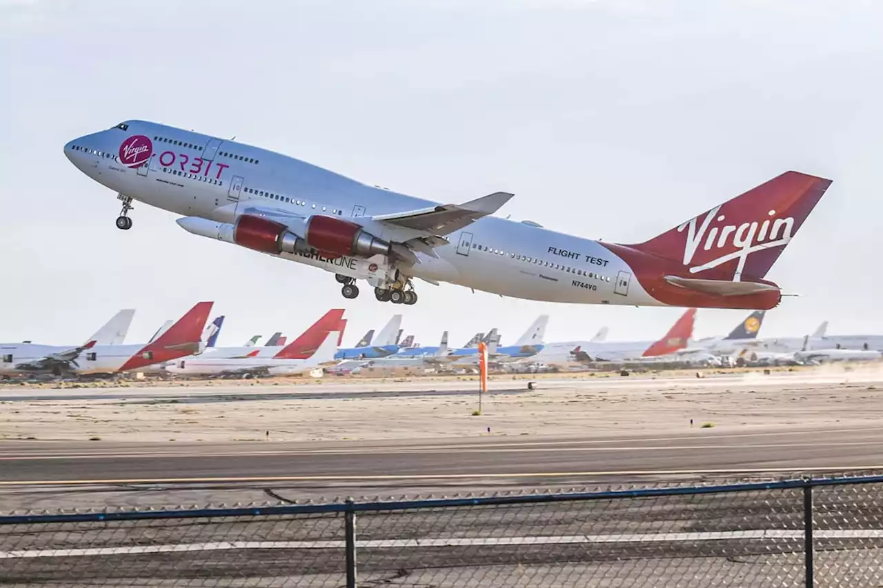 Virgin Orbit’s first rocket launch from UK fails