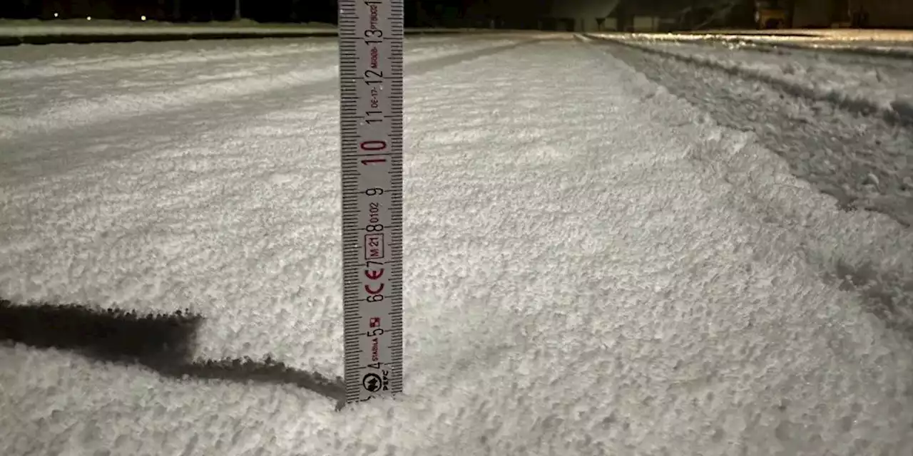 Schneefallgrenze fällt heute auf 400 Meter