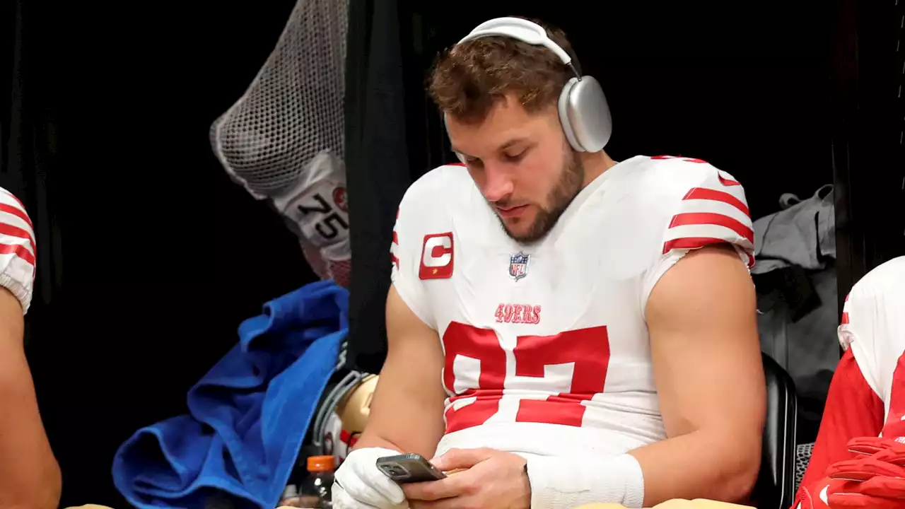 Nick Bosa Offers Humorous Glimpse at ‘Hermit' Lifestyle for 49ers' Playoff Run