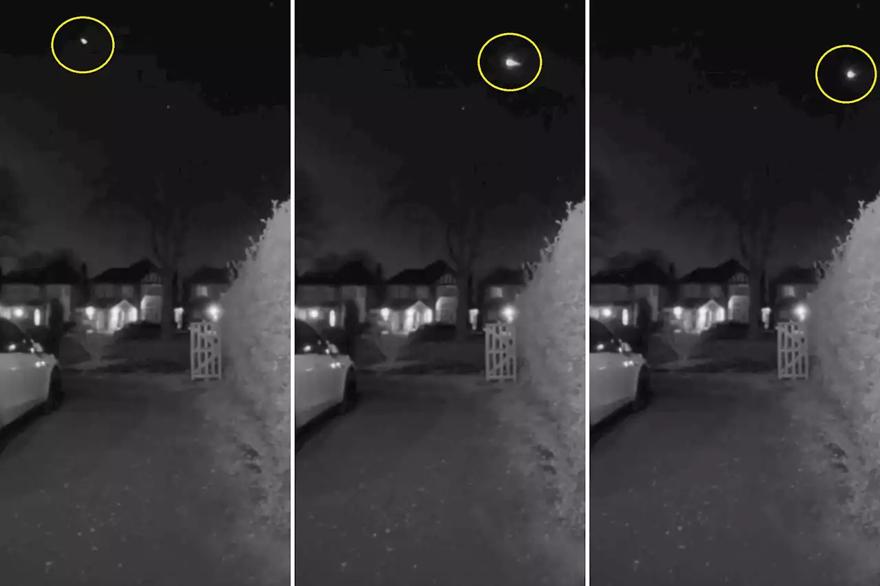 Watch incredible moment meteor streaks across night sky: 'Fireball'