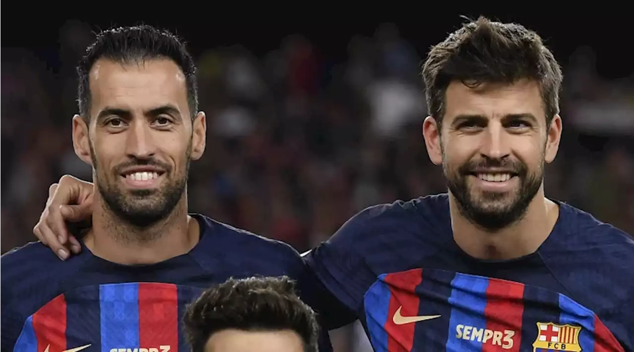 Directo al corazón: Busquets se burló de Piqué con canción de Shakira