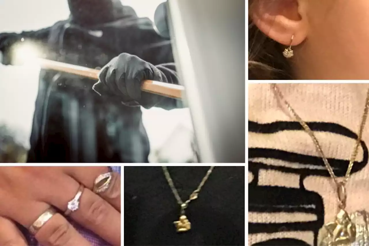 Family 'shocked' after home ransacked and jewellery stolen