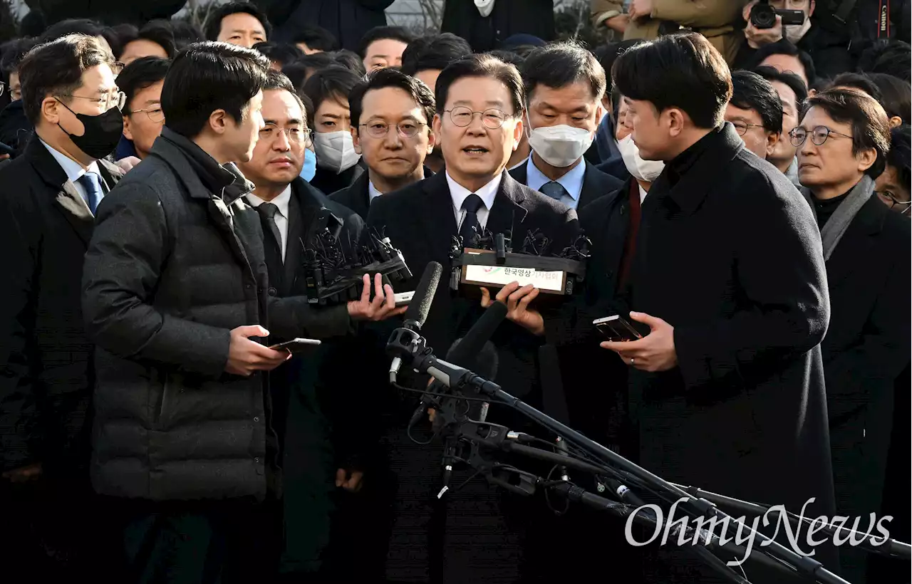 헌정사상 처음... 이재명 '사법리스크 아니라 검찰쿠데타'