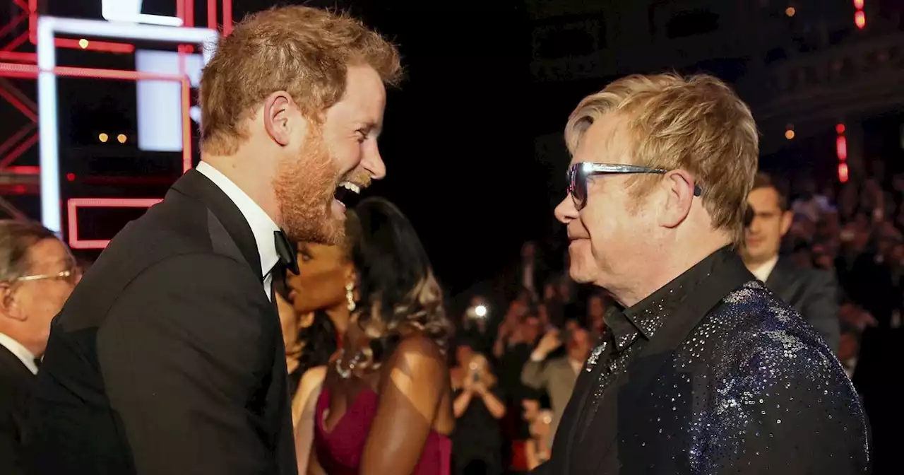 Harry recalls moment Elton John almost moved him to tears at Diana's funeral