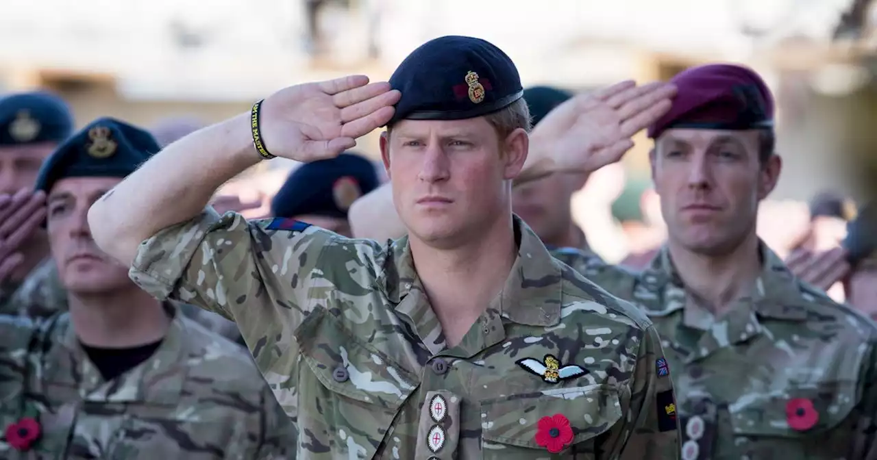 Harry says cousin Eugenie said he 'looked like a different person' after war