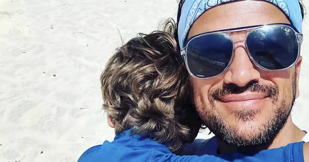 Peter Andre’s family trip to Australia from beach snaps to emotional reunions