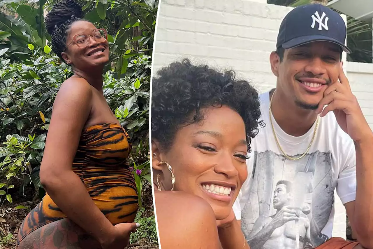 Pregnant Keke Palmer and Darius Jackson stun in ‘masterpiece’ maternity shoot