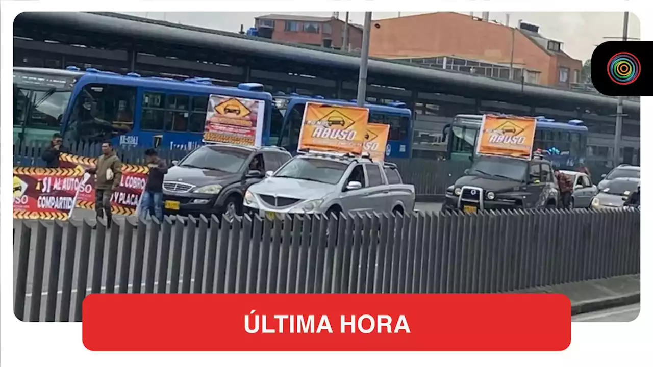 “Abuso”: se registran primeros bloqueos por protestas contra nuevo pico y placa en Bogotá - Pulzo