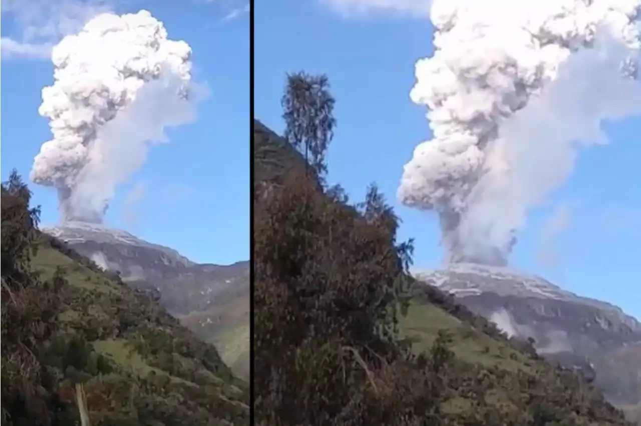 [Video] Temor por volcanes en el Tolima: ceniza cubrió calles y casas están agrietadas - Pulzo