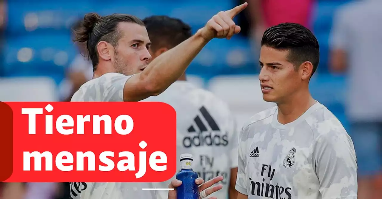 “Fue un placer”: James Rodríguez dedica tierno mensaje de despedida a Gareth Bale