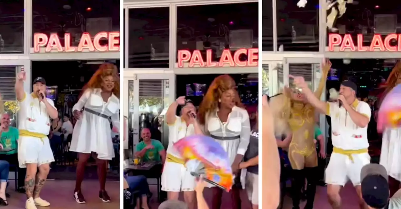 NSYNC's Joey Fatone Surprised Drag Brunch Attendees With A ‘Bye Bye Bye’ Sing Along