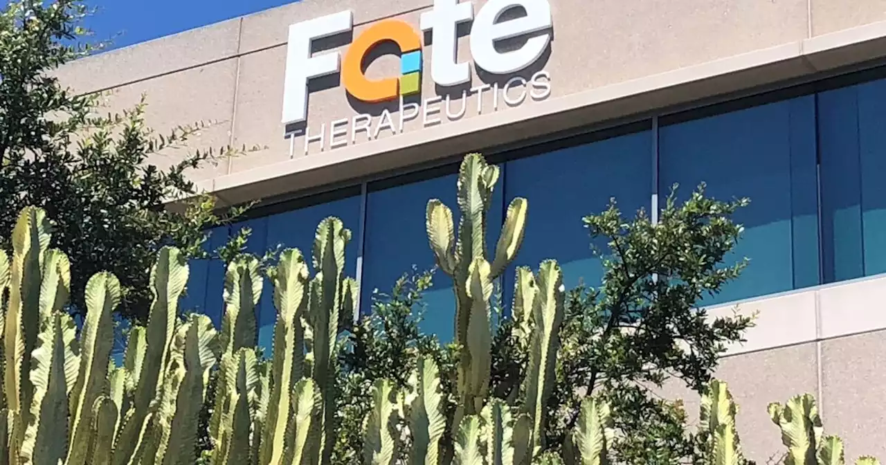 San Diego's Fate Therapeutics lays off 315 employees — more than half of its workforce