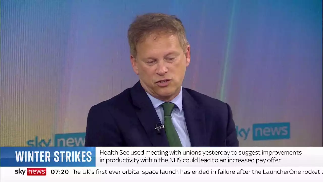 Anti-strikes bill 'will protect lives and respect right to strike', Business Secretary Grant Shapps says