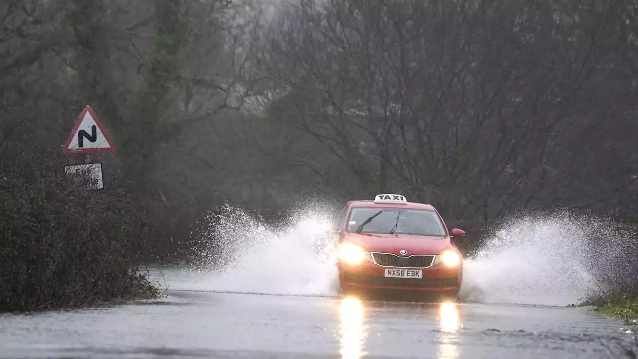 UK weather: Warning homes and businesses in some places could flood today