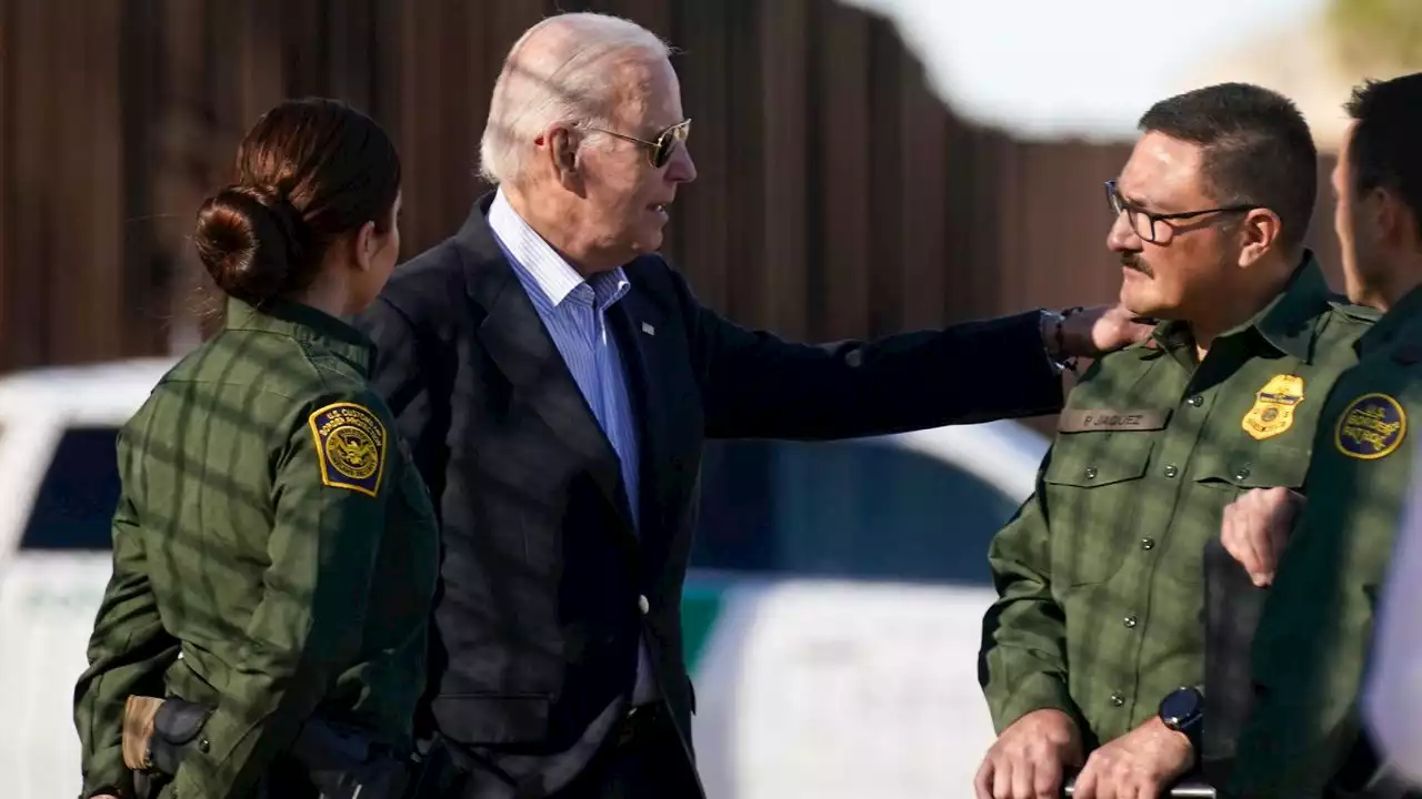 Republicans accuse Biden of staging photo op in border visit