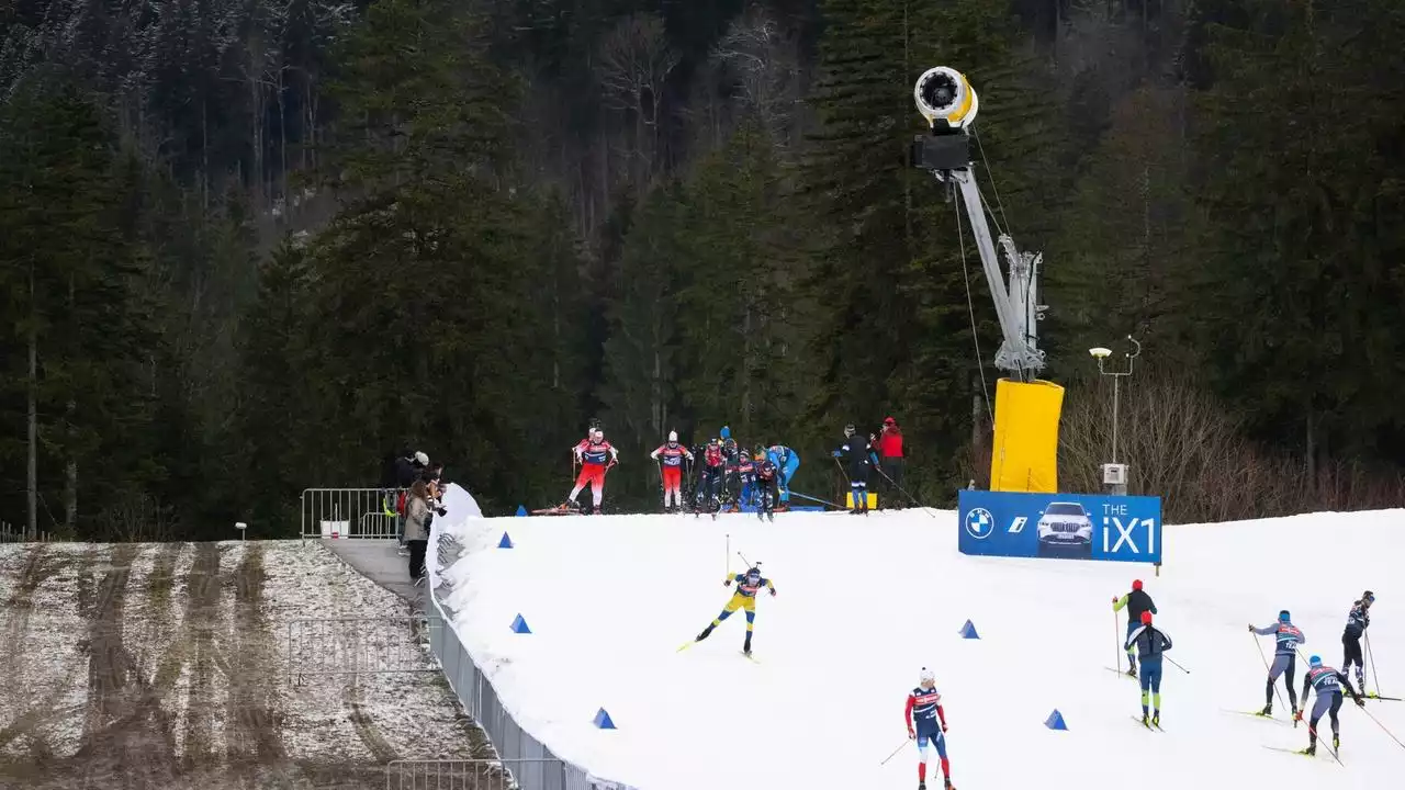 Schneemangel: Biathlon-Weltcup dank Schneedepot und Snow-Farming