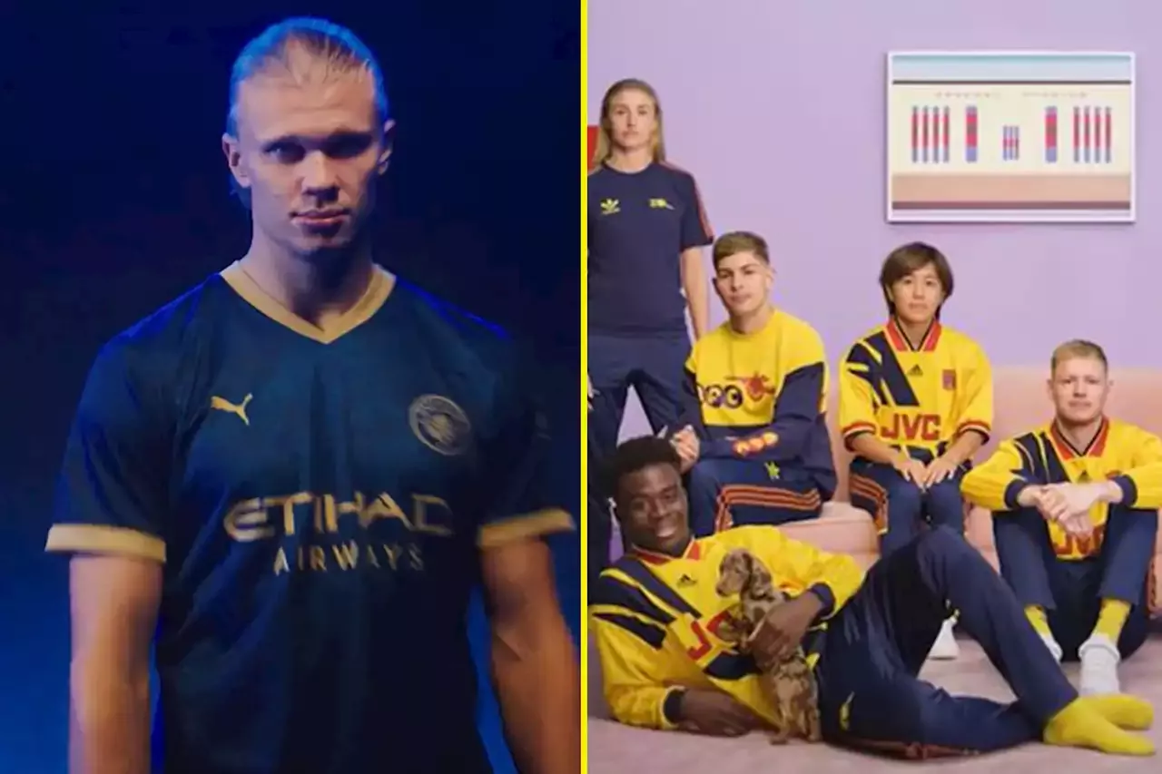 Man City rival Arsenal for 'Club Shop FC' title by releasing new Chinese New Year kit