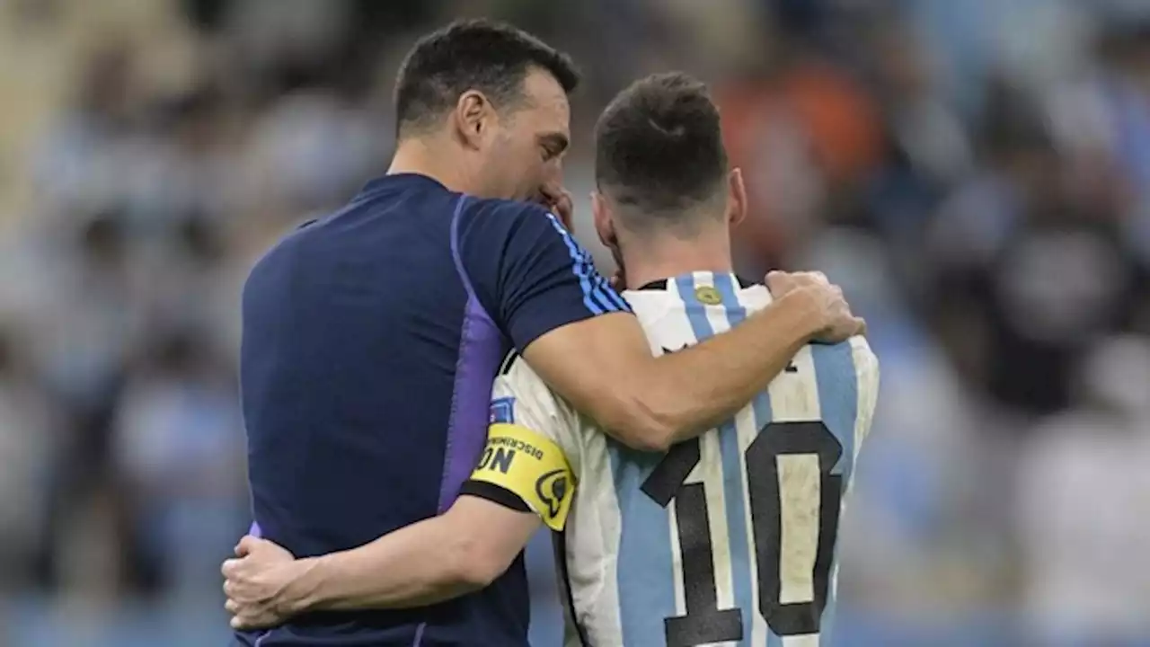 Scaloni: 'Creo que Messi puede jugar el próximo Mundial'