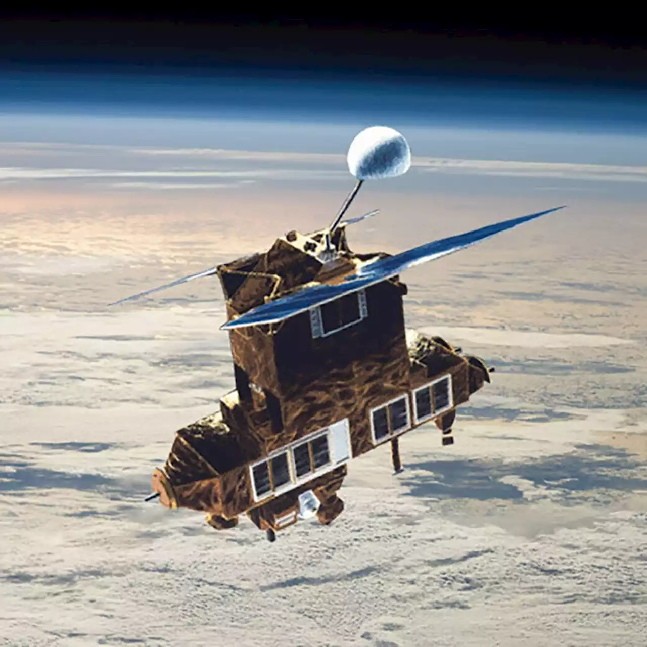 Satellite that found Ozone hole in the 80s falls to Earth