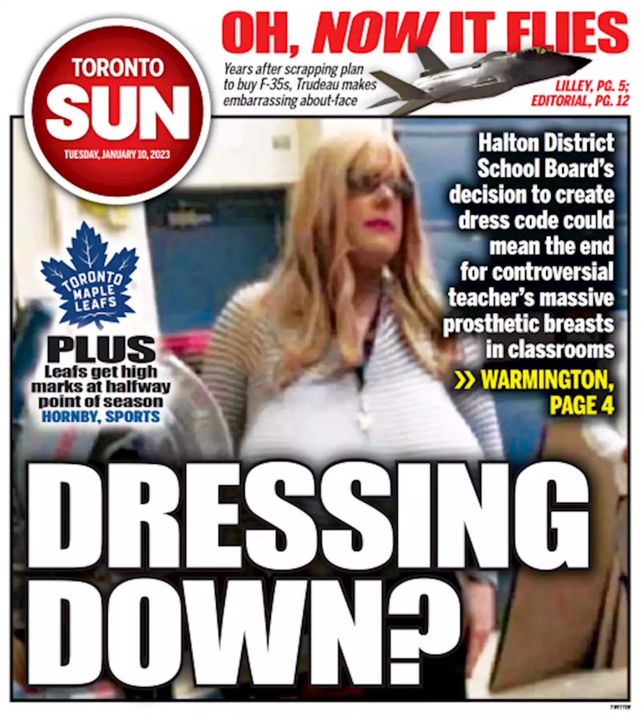 WARMINGTON: Dress code pondered in light of trans teacher's attire