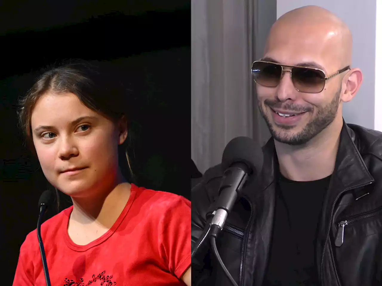 Andrew Tate, Greta Thunberg and racism