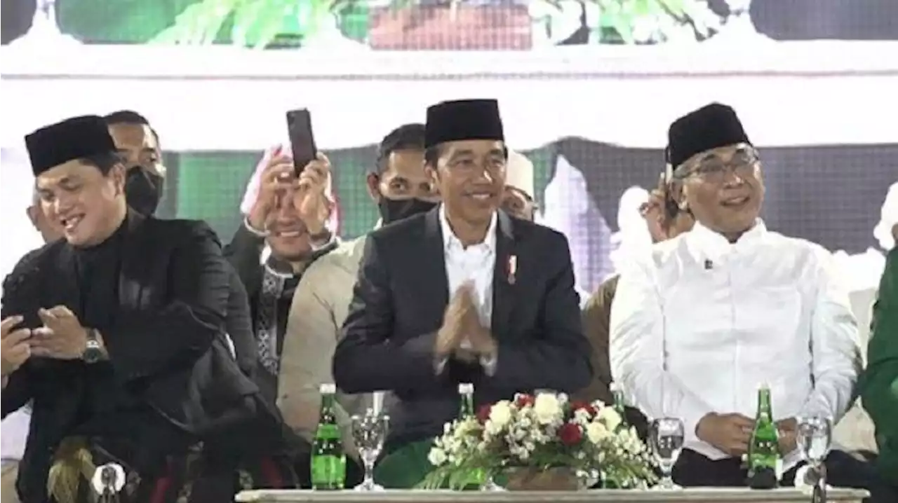 Presiden Jokowi Ucapkan Terimakasih untuk Nahdlatul Ulama yang Konsisten Tebar Toleransi - Tribunnews.com