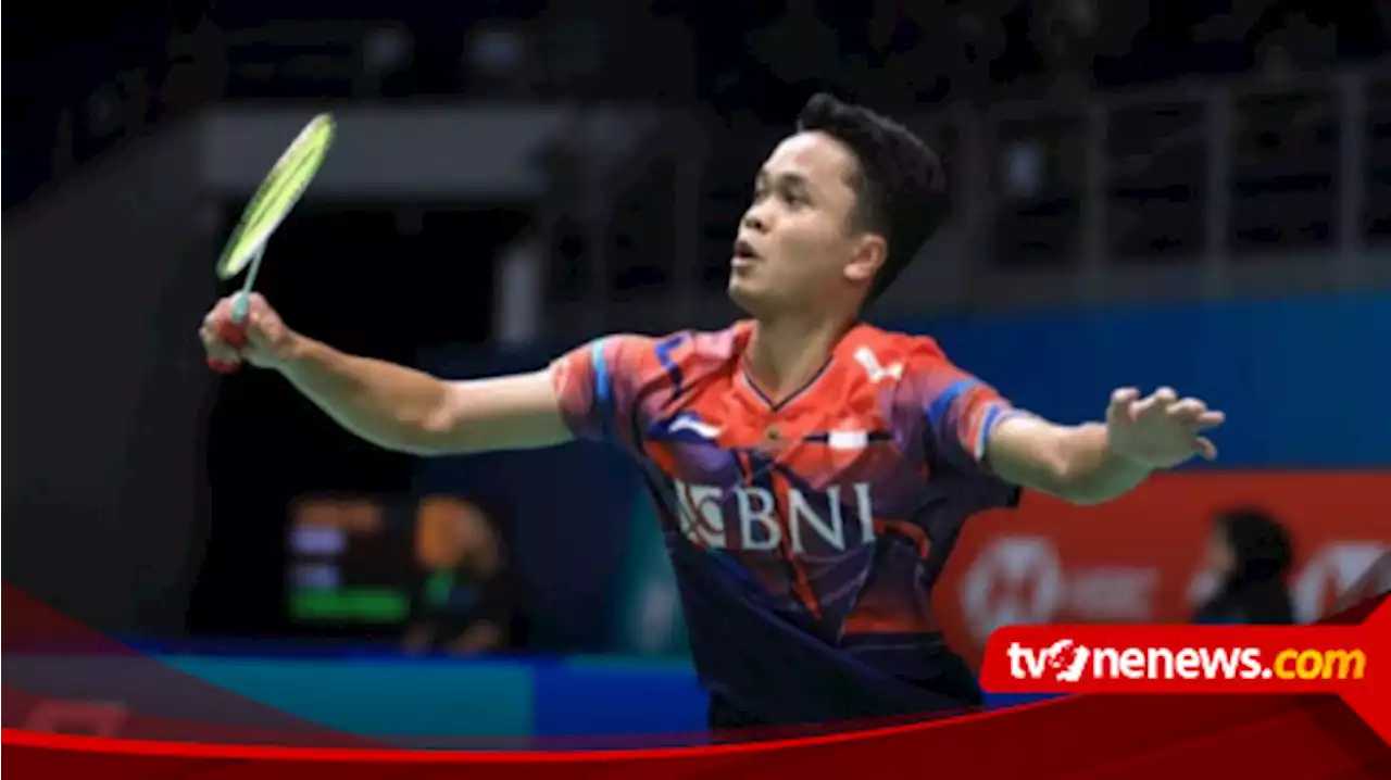 Anthony Ginting Kerja Keras demi Lolos ke Babak Kedua Malaysia Open 2023