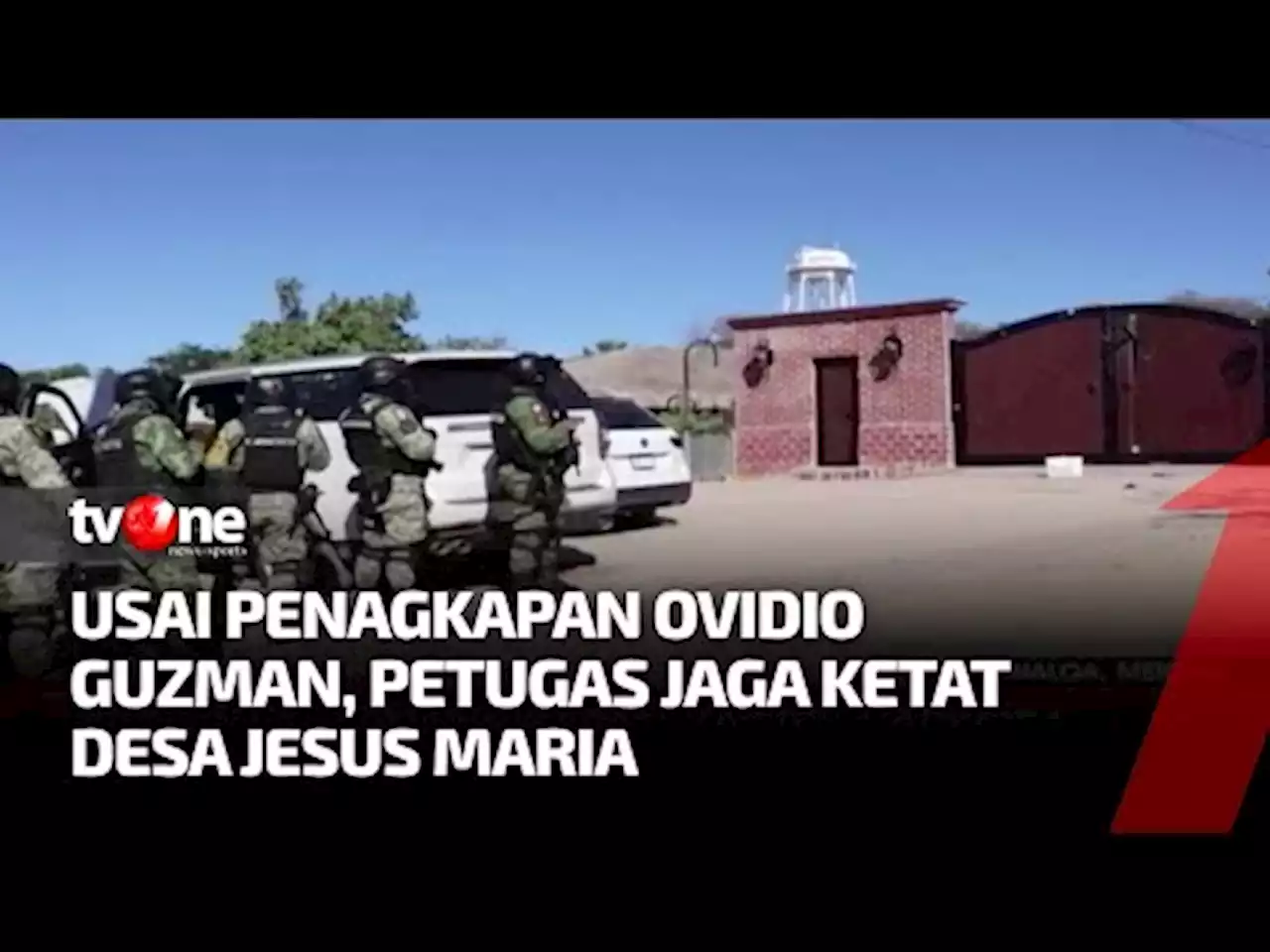 Desa Jesus Maria Dijaga Ketat Pasca Penangkapan Bos Kartel Narkoba - tvOne