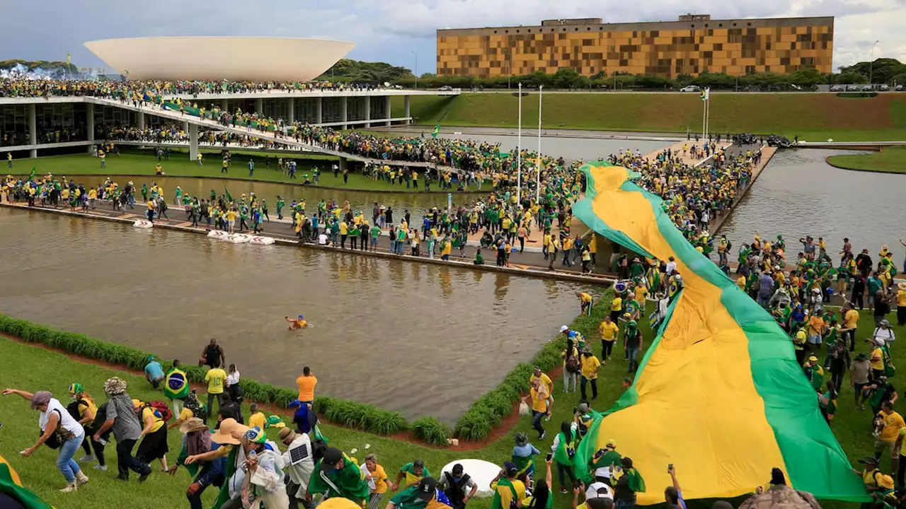 Hundreds arrested in Brazil as protesters ransack government buildings in Jan. 6-style attack