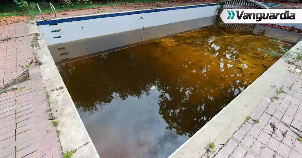 Abandono de piscina pública en Floridablanca se convirtió en problema sanitario