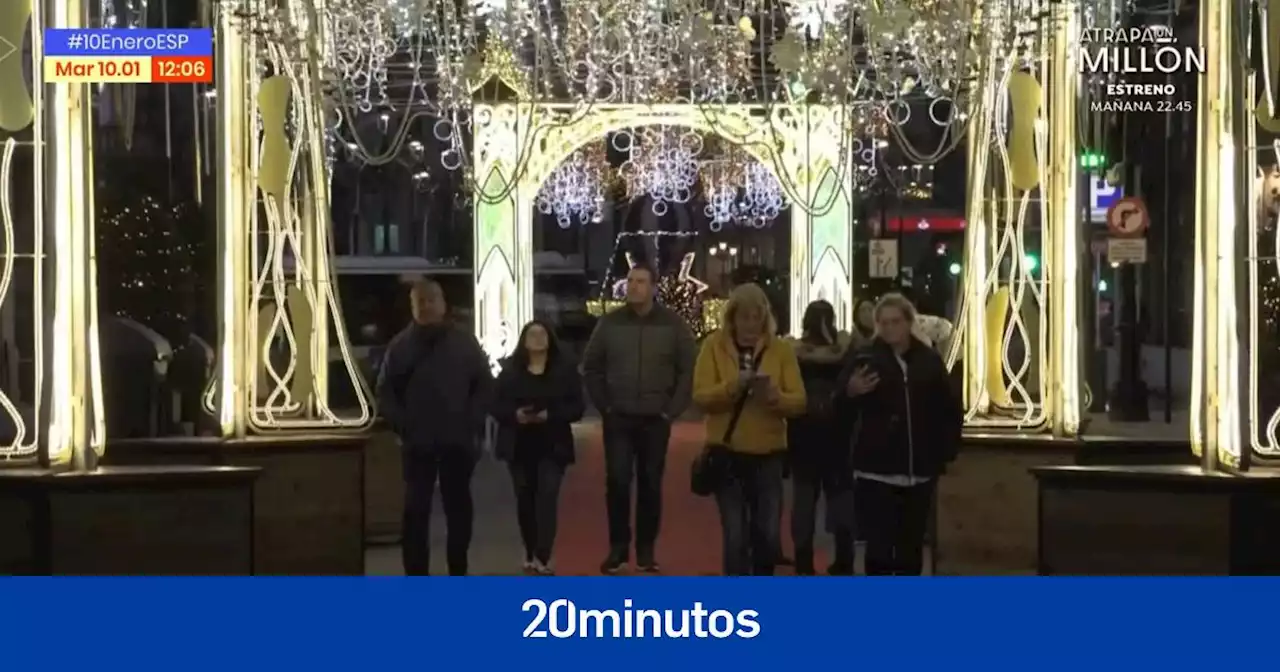 'Espejo Público': Vigo mantendrá encendidas sus famosas luces de Navidad hasta el 15 de enero