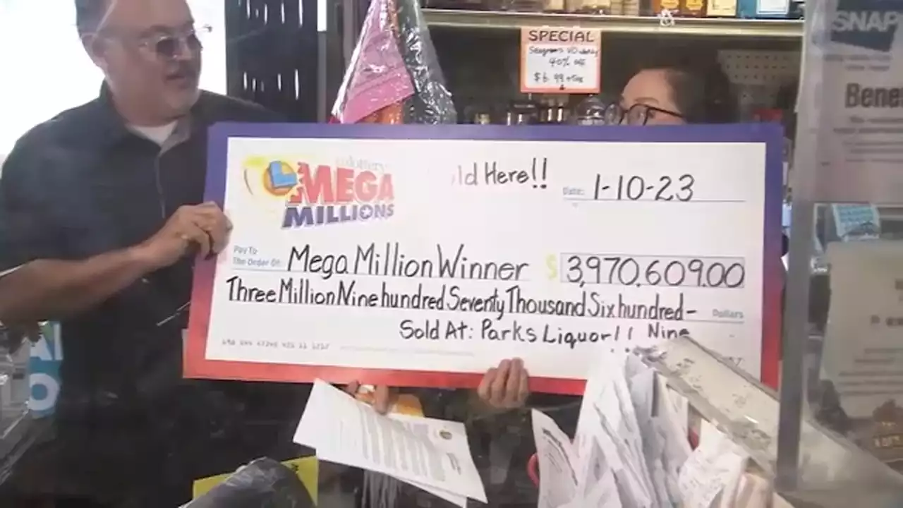 Mega Millions ticket worth nearly $4M sold at liquor store in Hacienda Heights