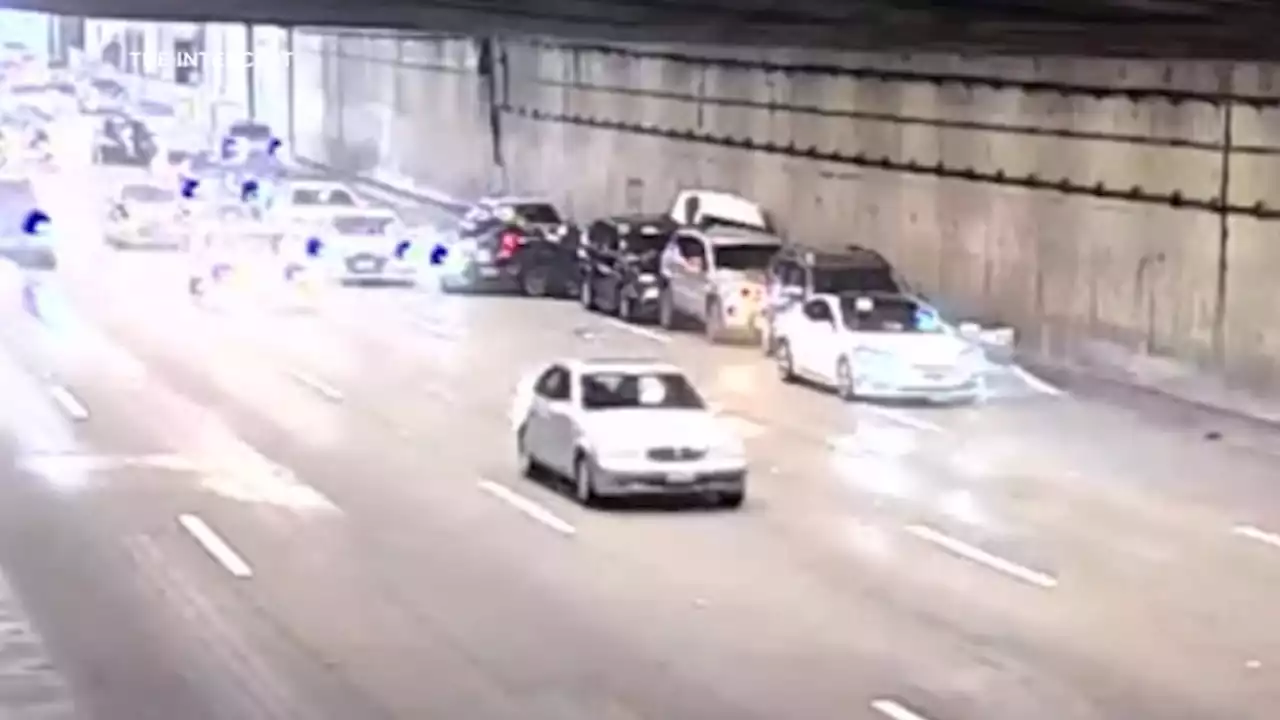 New video of Bay Bridge 8-car crash shows Tesla abruptly braking in 'self-driving' mode