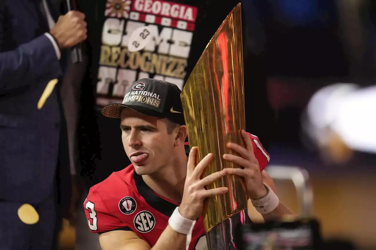 Georgia's Bennett an underdog again in NFL's QB draft class