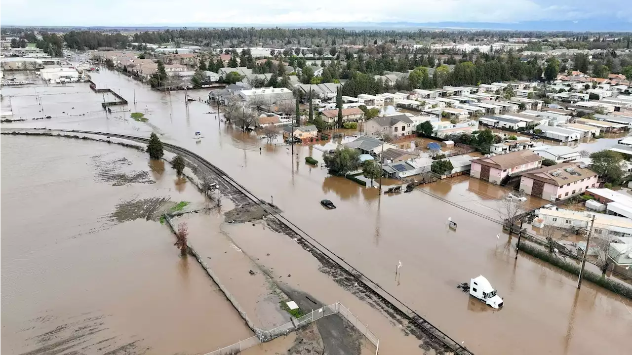 'Endless stream' of deadly atmospheric rivers bring fresh flood threats to California