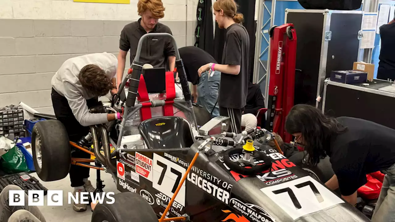 University of Leicester team build race car for Silverstone challenge