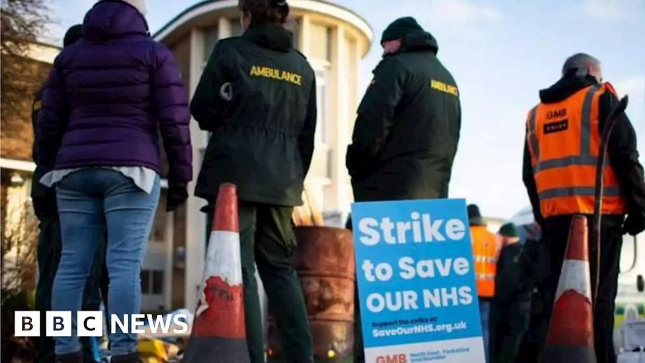 NHS braced for more walkouts as ambulance staff strike