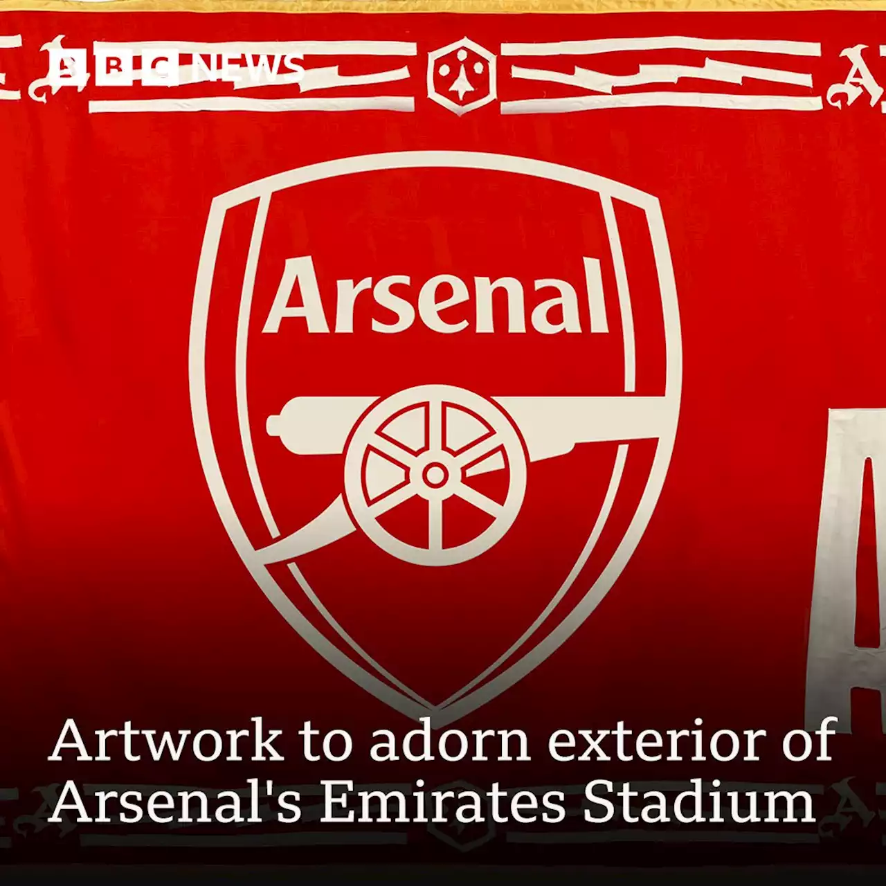 Arsenal FC: Artwork to adorn exterior of Emirates Stadium