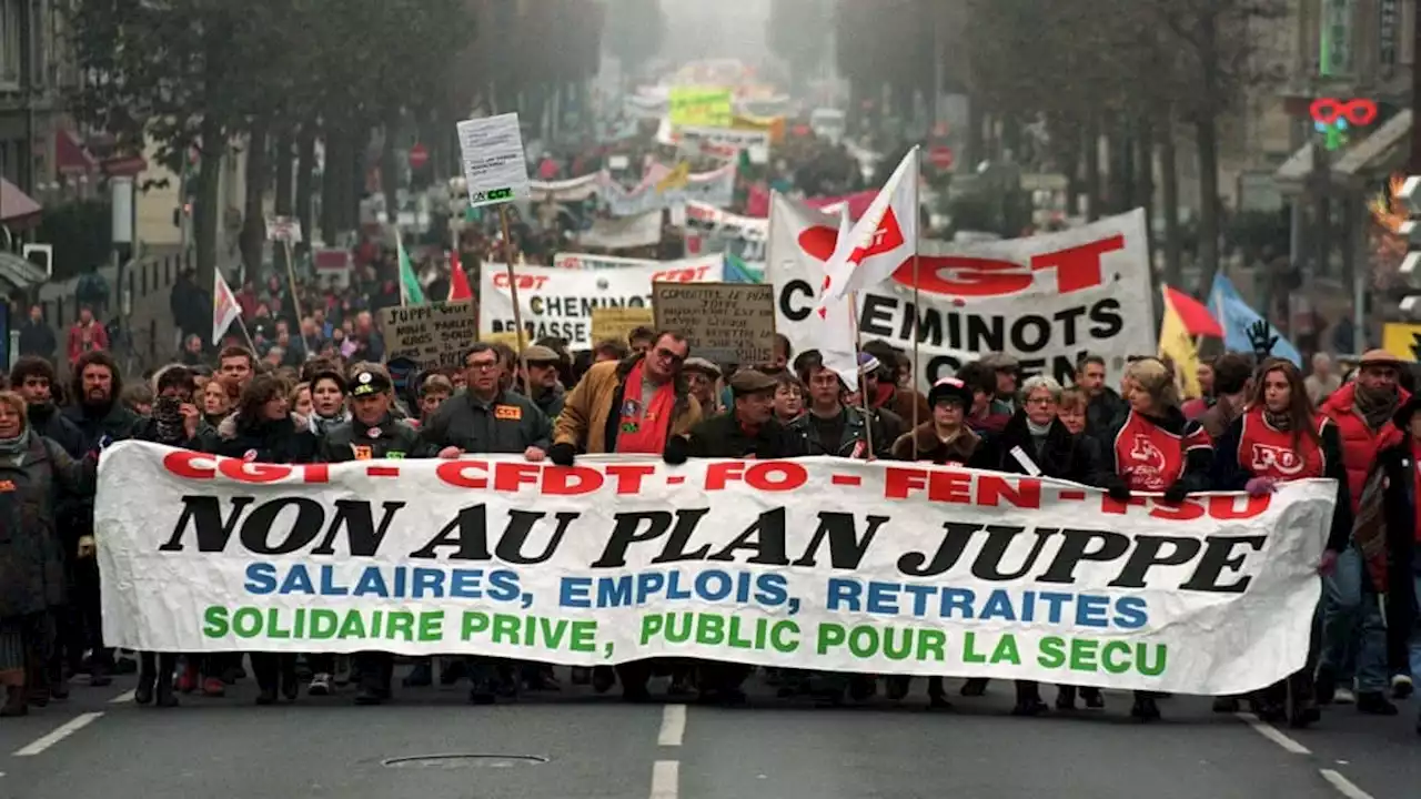 Vers une mobilisation massive contre la réforme des retraites, comme en 1995?