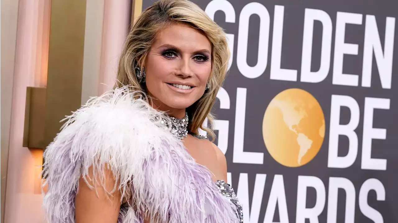 Heidi Klums Outfit bei den Golden Globes fällt durch!