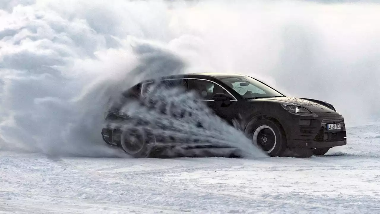 Porsche Macan EV Shows Its Dynamic Side In New Testing Video | Carscoops