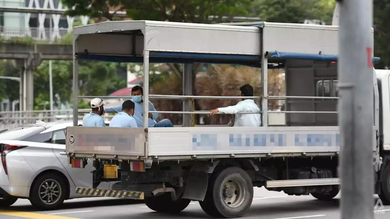 Motorcyclist on trial after colliding with lorry, causing death of foreign worker sitting in the back