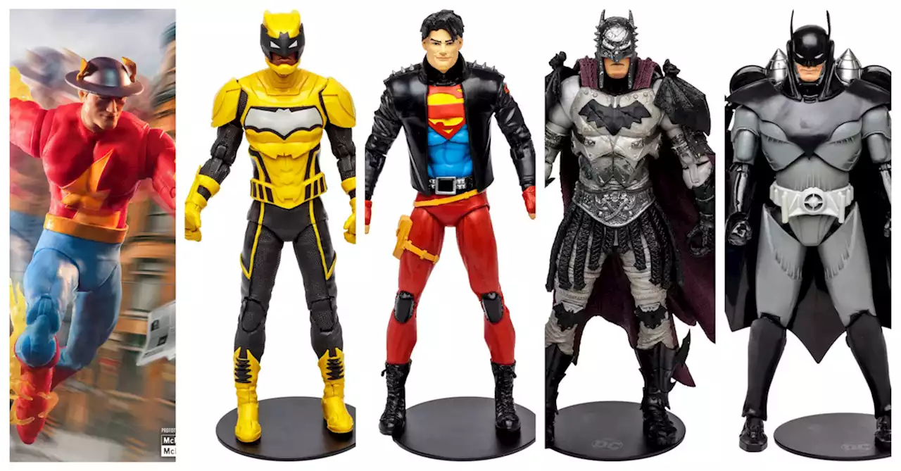 New McFarlane DC Multiverse Pre-Orders: Armored Batman, Superboy, The Signal, and More