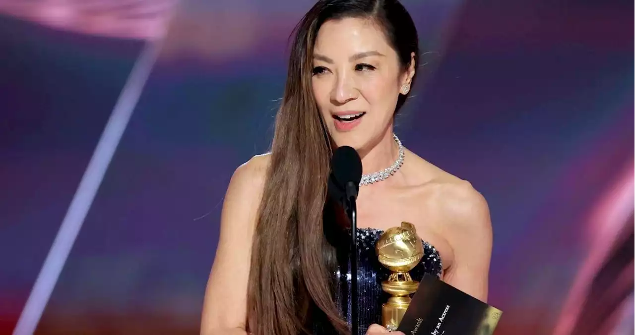 Michelle Yeoh Threatens to Beat Up Golden Globes Producers in Winning Speech for Everything Everywhere All At Once