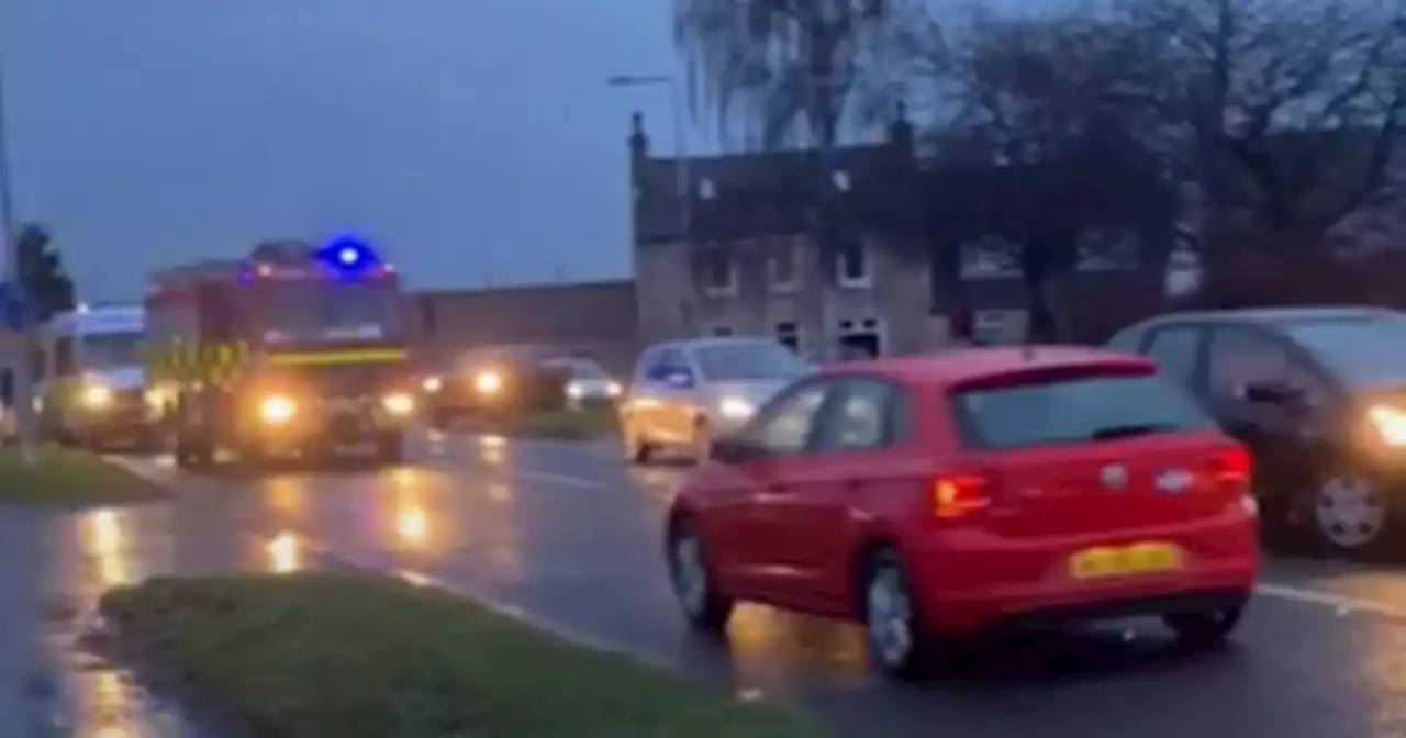 Man charged after woman cut from vehicle following three car crash in Fife