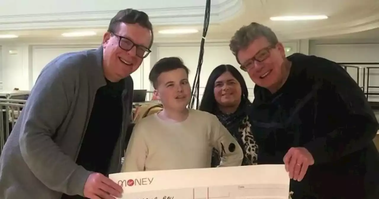 Scots boy with cancer raises £10k for charity with help from The Proclaimers