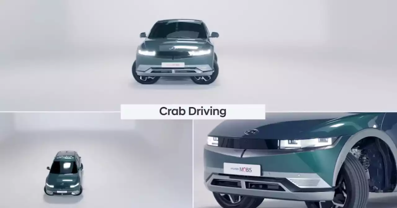 Watch Hyundai's Ioniq 5 EV perform a crab walk | Digital Trends